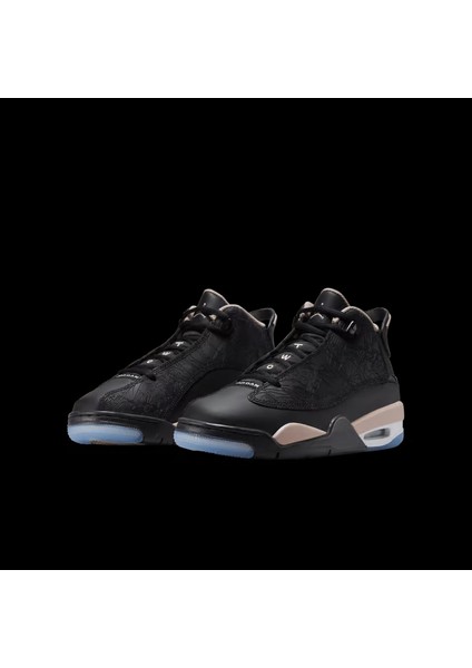Jordan Dub Zero Black White Fossil Stone (Gs) Unisex Deri Spor Ayakkabı DV1360-021