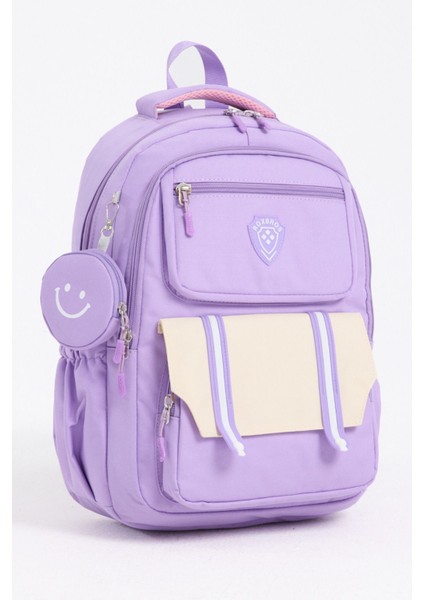 Fonksiyonel Lila Kız Çocuk Okul Çantası & Erkek Çocuk Sırt Çantası - Ilkokul, Ortaokul, Lise Uyumlu