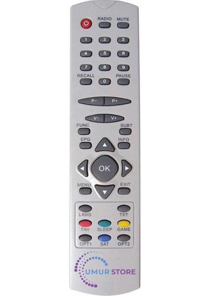 NX-2005 NX-200N Uydu Uydu Alıcı Kumandası