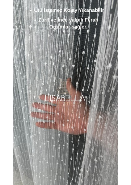 Zigzag Desen Brode Tül (Pilesiz Düz Dikiş) Ütü Istemez modelleri