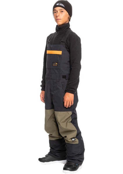 ERKEK ÇOCUK SNOWBOARD PANTOLONU Mash Up Youth Bib Siyah