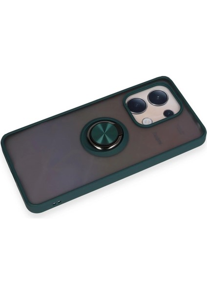 Xiaomi Redmi Note 13 4g Kılıf Montreal Yüzüklü Silikon Kapak - Yeşil Dpmah fırsatları