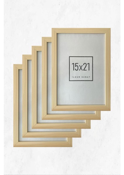 A5 Boyutunda (15X21 Cm) Çerçeve Beş Adet