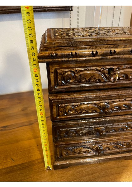 Ahşap 3 Cekmeceli Aynalı Sandık fiyatları