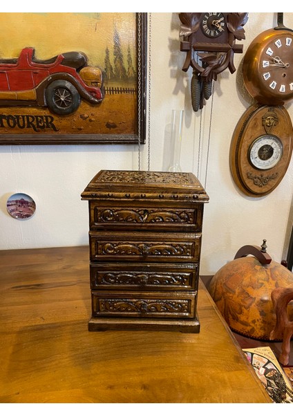 Ahşap 3 Cekmeceli Aynalı Sandık modelleri