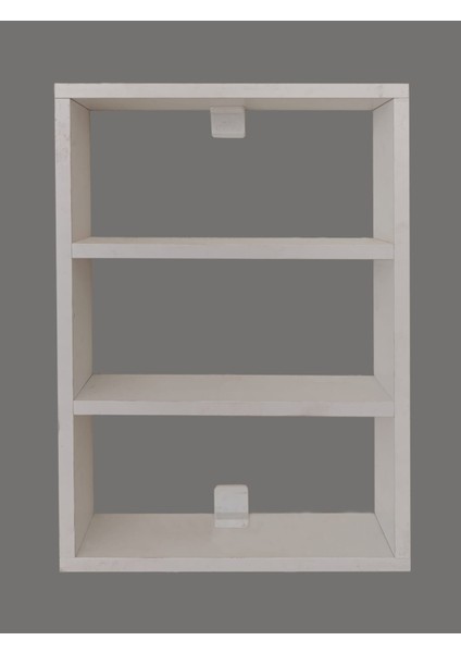 3 Katlı Duvar Tipi Baharatlık Rafı – 60X40X9 cm | Beyaz | Kolay Kurulum | Duvara Monte fiyatları