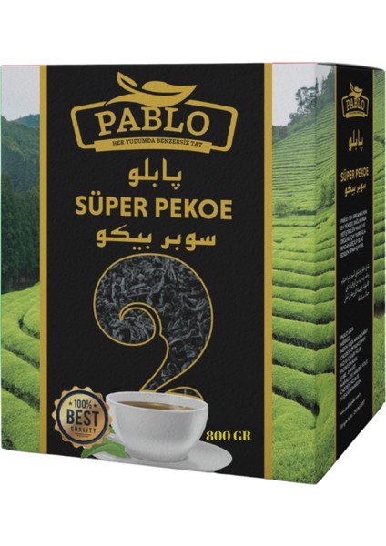 Super Pekoe İthal Seylan Sri Lanka Ceylon Kaçak Siyah Çayı 800gr