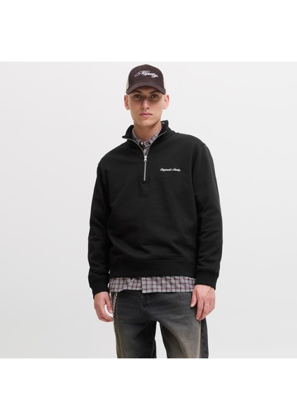 Erkek Yarim Fermuarli Dik Yaka Sweatshirt - Norrebro modelleri