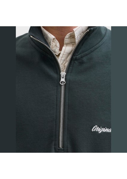Erkek Yarim Fermuarli Dik Yaka Sweatshirt - Norrebro modelleri