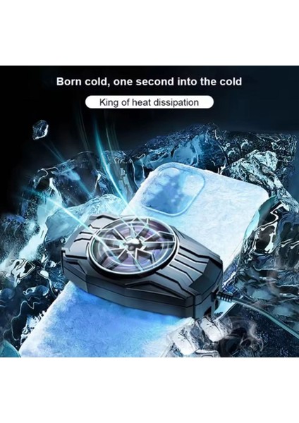 Cep Telefonu Soğutma Fanı-Telefon Aşırı Isınma Için Mükemmel Bir Çözüm Kolay Temiz Soğutma Performansı Soğutucu Evrensel modelleri