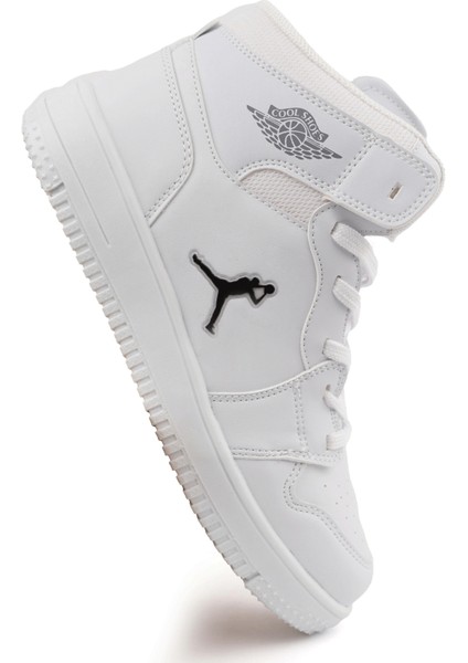 Haykat Beyaz Bağlı Bilekli Anatomik Genç Unisex Çocuk Spor Ayakkabı modelleri