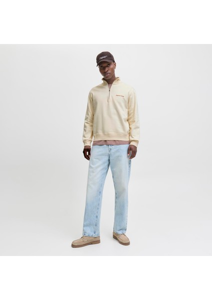 Erkek Yarim Fermuarli Dik Yaka Sweatshirt - Norrebro fırsatları