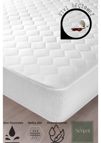 Kapitoneli-microfiber Fitted %100 Sıvı Su Geçirmez Tek-çift Kişilik Yatak Koruyucu Çarşaf Alez Çocuk fiyatları