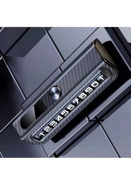 Araç Park Numaratör Parkmatik Telefon Numaratörü Karbon Kaplama fiyatları