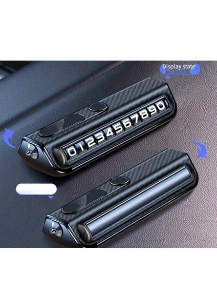 Araç Park Numaratör Parkmatik Telefon Numaratörü Karbon Kaplama fırsatları