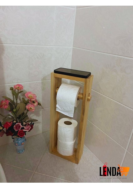 Doğal Desenli Dekoratif Tuvalet Kağıtlığı (Çam Ağacından Üretilmiştir) modelleri