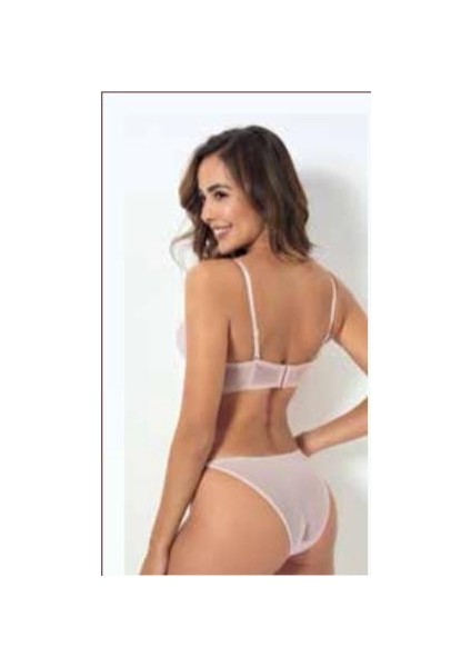 Godewo 2030 Dantelli Straplez Destekli Kadın Sütyen Takımı modelleri