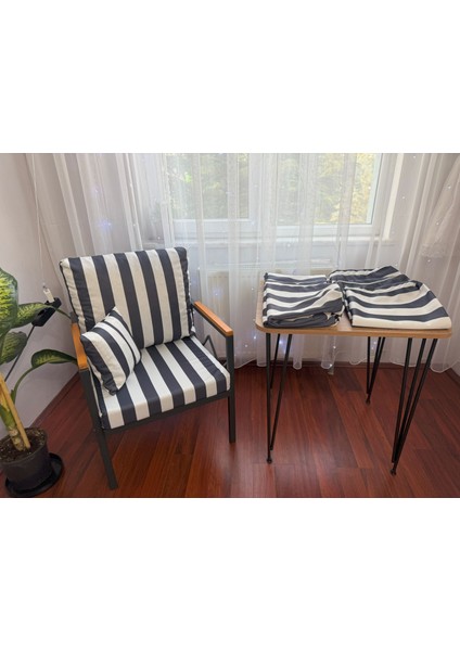 Balkon Bahçe Çay Seti Minder Kılıfı 55/60 Ölçülerde Fermuarlı Kılıf modelleri