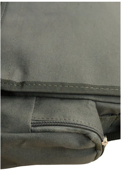 Haki Renkli Unisex Rock Grubu Temalı Postacı Çanta modelleri