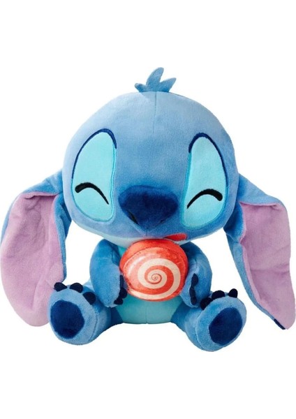 Disney Stitch Yumuşak Lolipop Yiyen Lisanslı Peluş 25 cm fiyatları