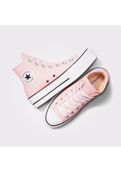 Chuck Taylor All Star Lift Platform Kadın Pembe Sneaker fırsatları