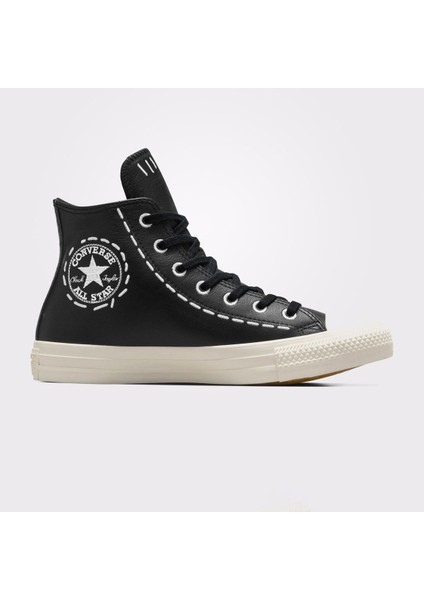 Chuck Taylor All Star Bold Stitch Kadın Siyah Sneaker