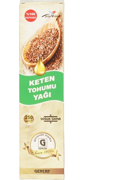 Katkısız Soğuk Sıkım Keten Tohumu Yağı 250 ml fiyatları