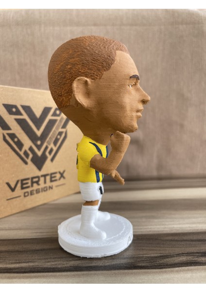 Alex Fênêrbẩhçe 3D Futbolcu Taraftar Biblo Figür Erkek Hediyelik Oyuncak Sarı Lacivert Kanarya Erkek Sevgiliye Hediye Doğum Günü Hediyesi Dekorasyon Masa Süsü , Kişiye Özel Hediye modelleri