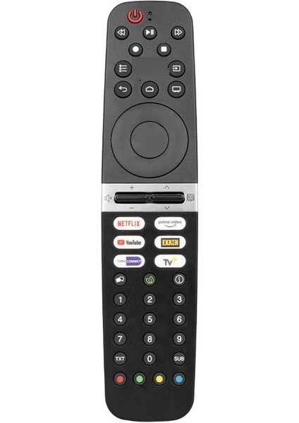 43 Ghf 6500 B Ile Uyumlu Smart LED Tv Kumandası-Mikrofonsuz