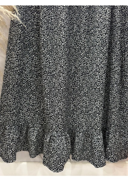 Fırfırlı Gofre Kumaş Etek modelleri