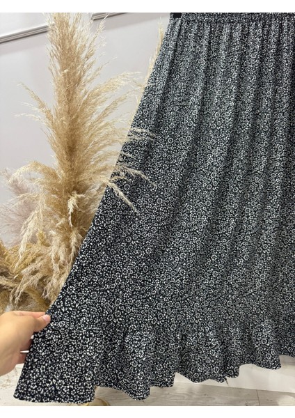 Fırfırlı Gofre Kumaş Etek fırsatları