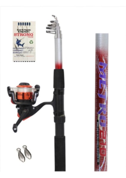 Ak 200 Misinalı Makina Olta Seti 1.65