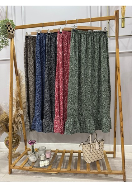 Fırfırlı Gofre Kumaş Etek indirimleri