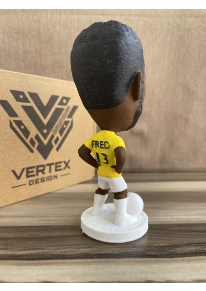 Fred Fênêrbẩhçe 3D Futbolcu Taraftar Biblo Figür Erkek Hediyelik Oyuncak Sarı Lacivert Kanarya Erkek Sevgiliye Hediye Doğum Günü Hediyesi Dekorasyon Masa Süsü , Kişiye Özel Hediye modelleri