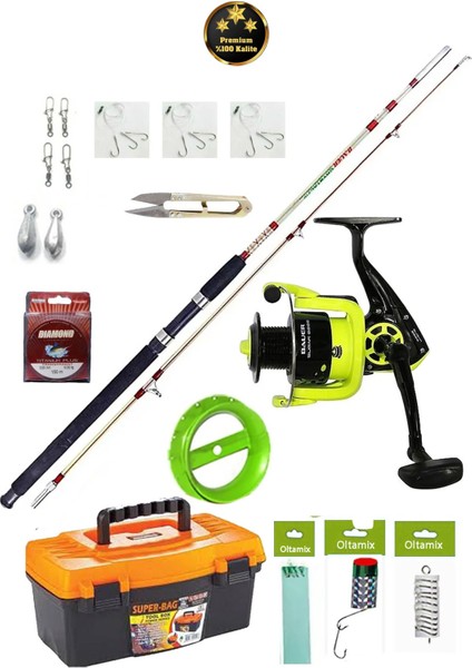 Profosyonel Bot Tekne Için Özel Hazır Olta Takımı