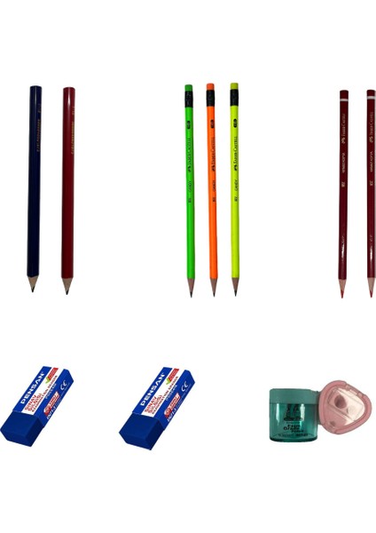 Okul Kalem Seti - Kurşun Kalem