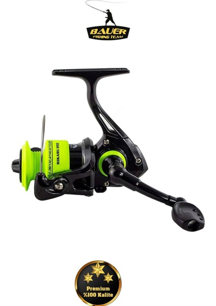 2 Adet Bauer Hıkaru 200 Lrf & Spin Olta Makinesi 5 Bilye fırsatları