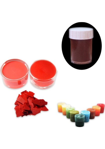 Toz Mum Boyası - Kırmızı 10GR