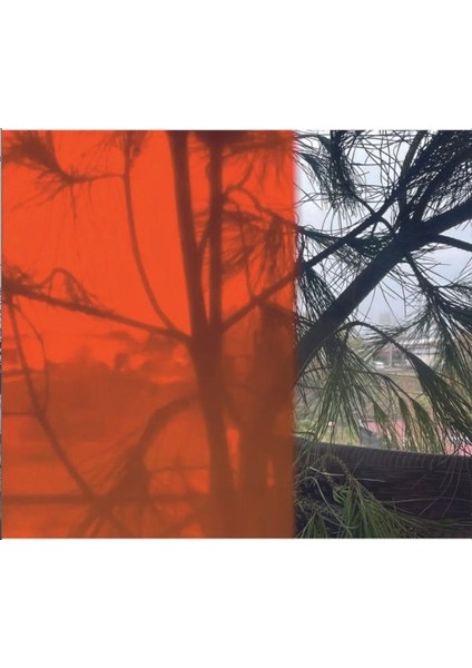 Marketing Transparan Renkli Folyo Yapışkanlı Kırmızı 122CM x 1metre fiyatları