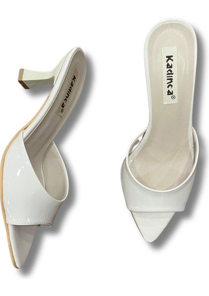 Sivri Burun Stiletto Kadın Topuklu Terlik #1045 fiyatları