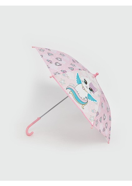 Baskılı Kız Çocuk Şemsiye (W5)