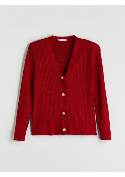 V Yaka Kadın Triko Hırka (W5) indirimleri