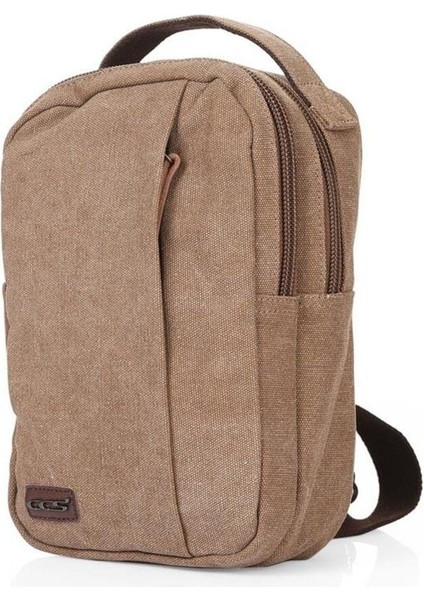 Kanvas Tek Askılı Çapraz Çanta, Şık ve Kullanışlı, Kahverengi Renk Seçeneğiyle. fiyatları