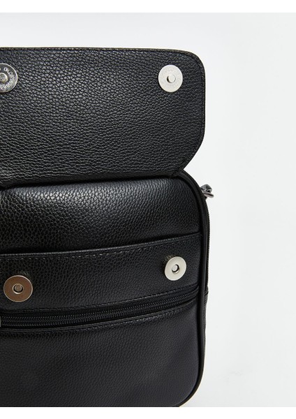 Deri Görünümlü Erkek Omuz Çantası (W5) fırsatları