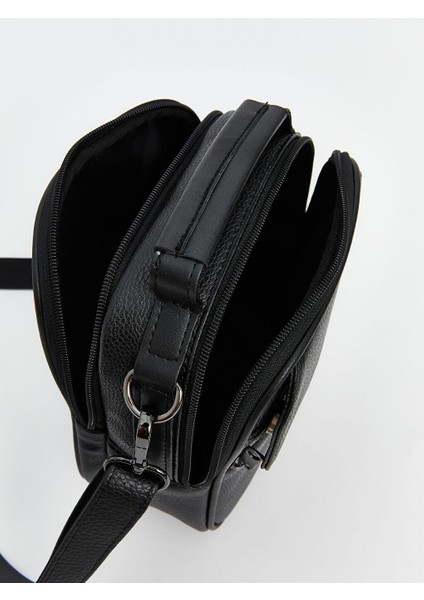 Deri Görünümlü Erkek Omuz Çantası (W5) indirimleri