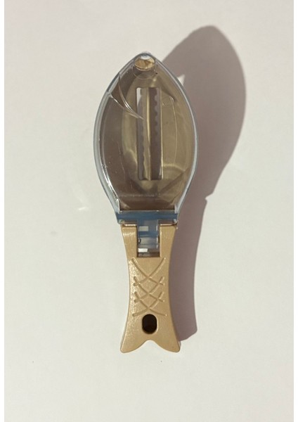 Balık Pulu Temizleme Aparatı-Kahverengi