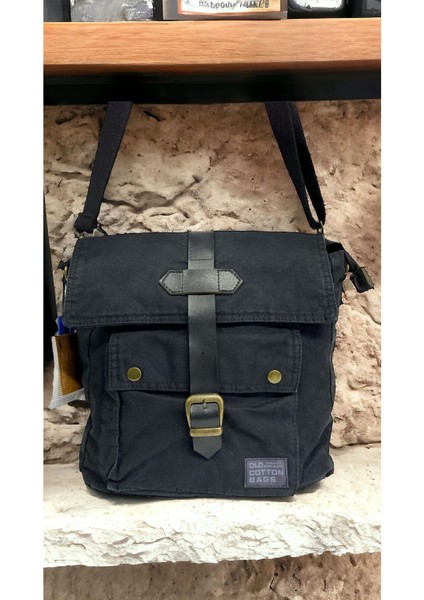 Vintage Tarz Şık Unisex Omuz Çantası, Günlük ve Okul Kullanımına Uygun 27X30CM