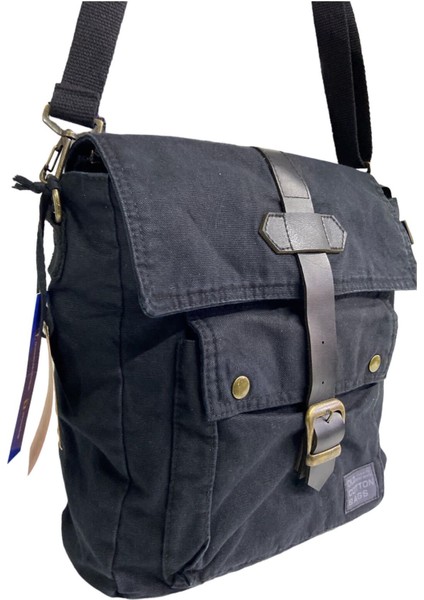 Vintage Tarz Şık Unisex Omuz Çantası, Günlük ve Okul Kullanımına Uygun 27X30CM fırsatları