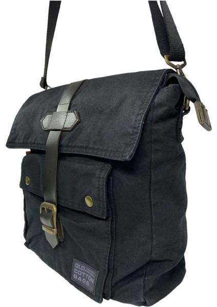 Vintage Tarz Şık Unisex Omuz Çantası, Günlük ve Okul Kullanımına Uygun 27X30CM indirimleri