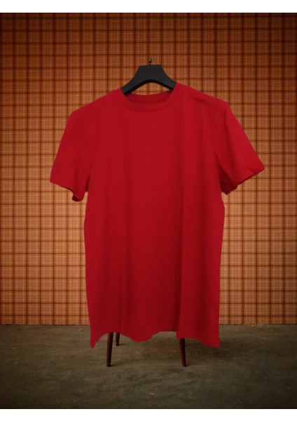 Bisiklet Yaka Oversize T-Shirt